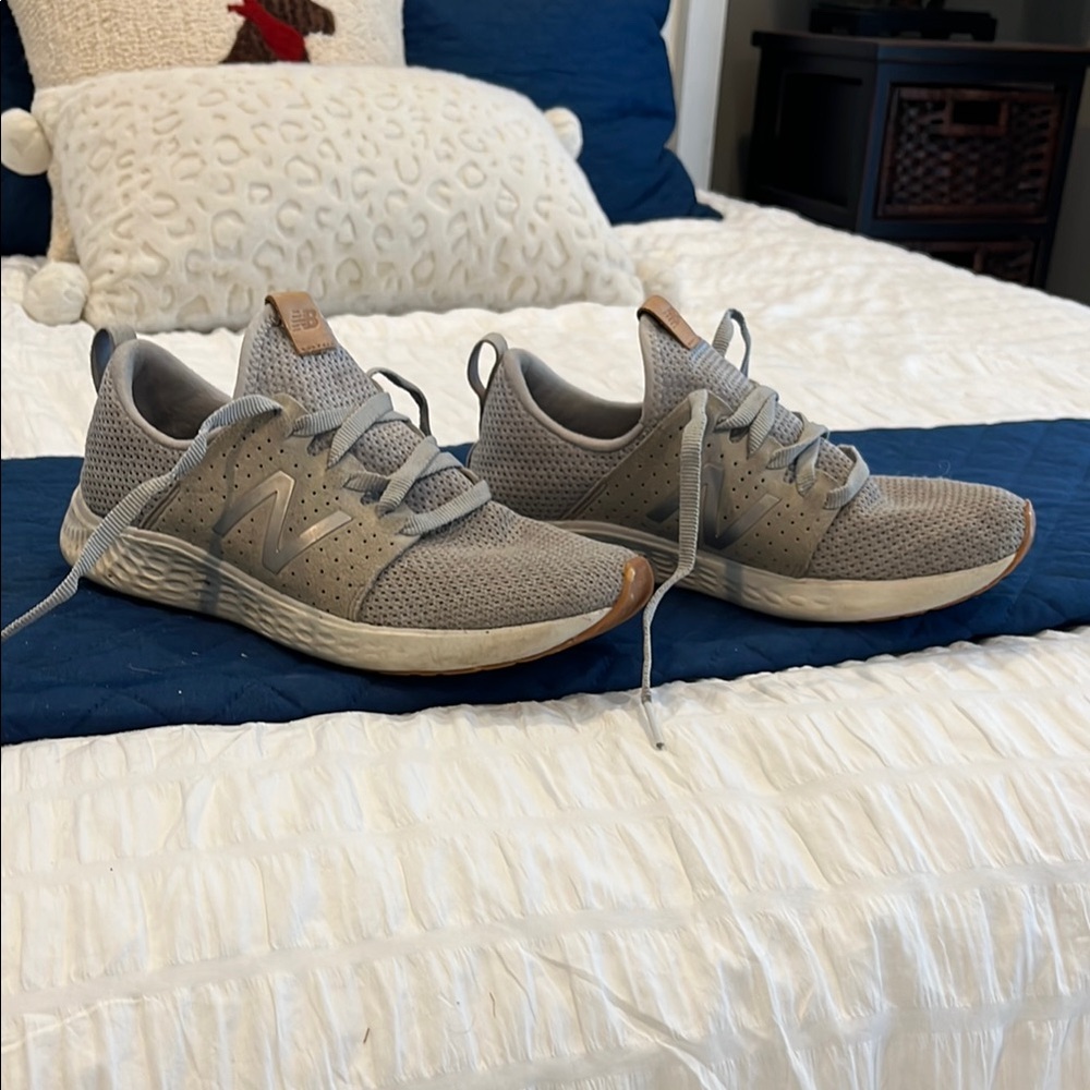 New Balance Gray Athletic Shoes
